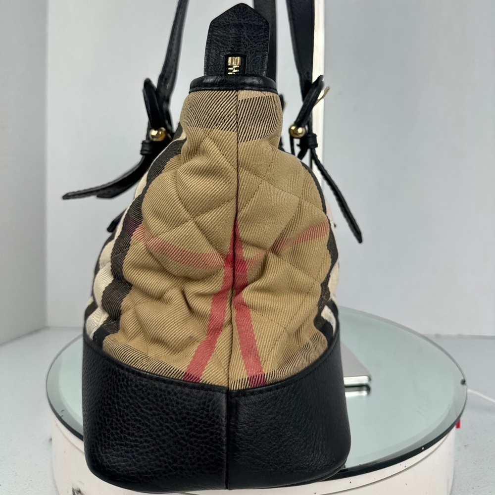 BURBERRY NOVA CHECK SHOULDER BAG - Picture 5 of 15